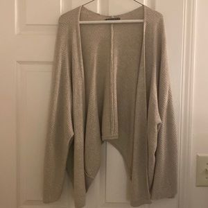 BRANDY MELVILLE LIGHT OPEN KNIT CARDIGAN